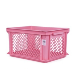 Fietskrat Kunststof 40 x 30 x 22cm - Roze